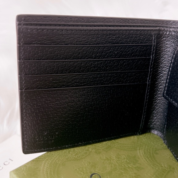 GUCCI GG Marmont leather bi-fold wallet NEW with box dust bag care booklets SOLD - Picture 13 of 16
